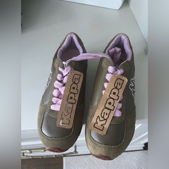 Vintage Y2K 2000’S KAPPA Olive Green Sneakers Women’s Size 7 BRAND NEW Deadstock - Picture 16 of 16